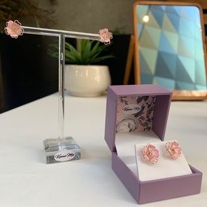 Kiana Mei Exclusive Cherry Blossom Gold Earrings